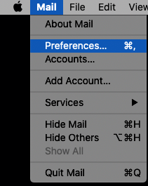 mac mail setup outlook